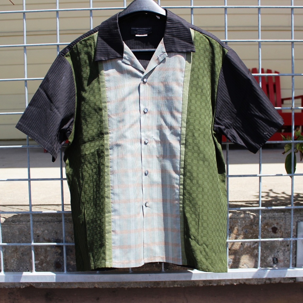 Kweejibo SF Vintage Retro Bowling Shirt USA Made